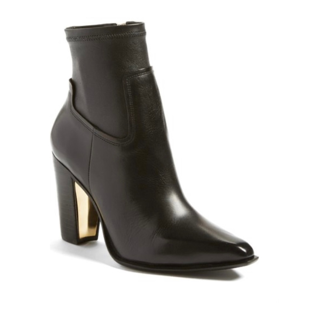 Rachel Zoe ‘Bestie’ bootie in black leather